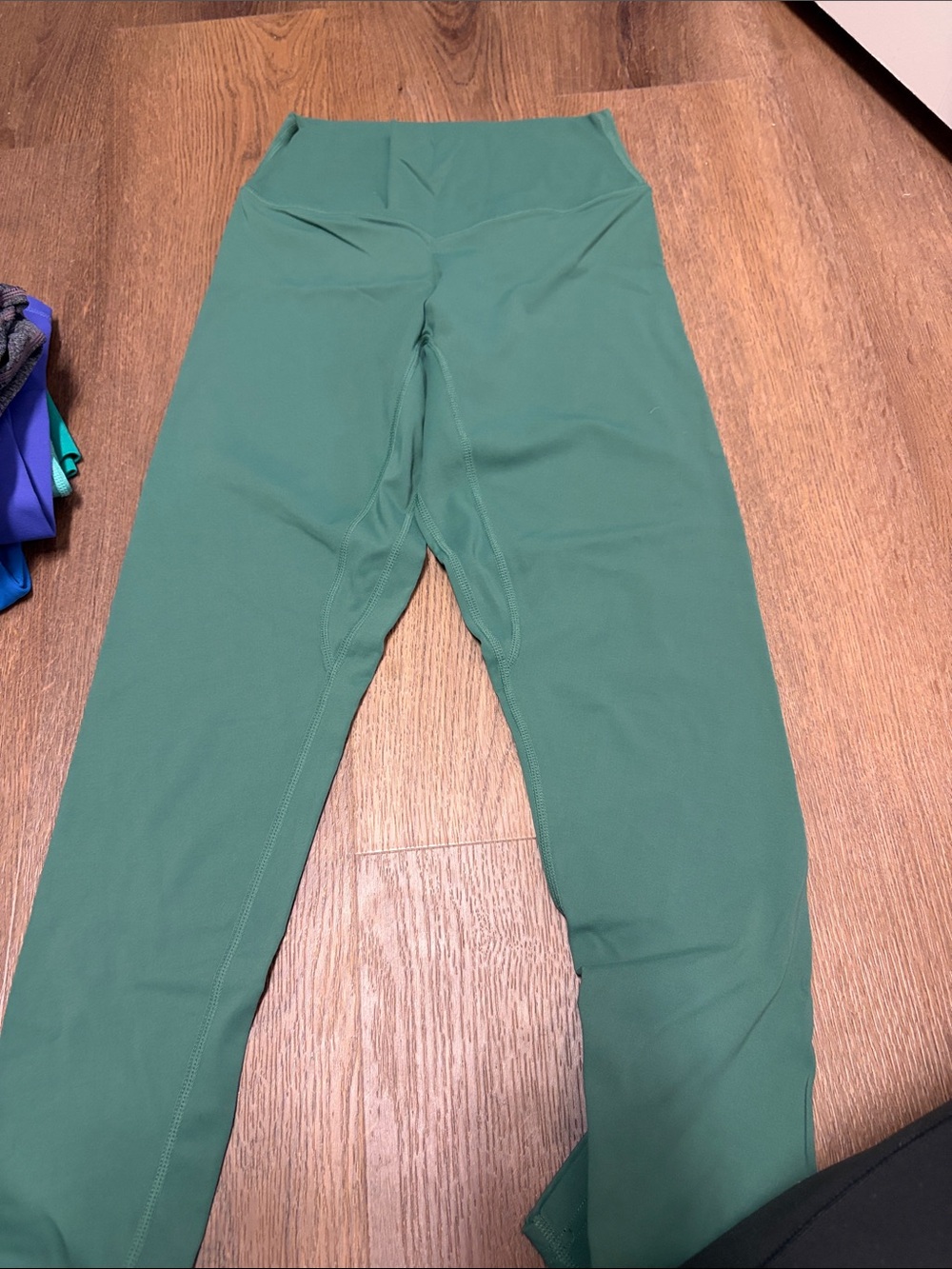 Balance Athletica Kids High-Rise Leggings - Teal Green